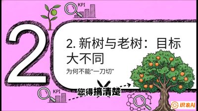 第3节：【春肥策略】开春底肥：新树&ldquo;扩版图&rdquo;，老树&ldquo;点引擎&rdquo;，课程：《柑橘底肥&ldquo;翻身账&rdquo;：从改土到高产的实战全书》