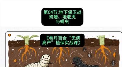 第04节：地下保卫战&mdash;&mdash;蛴螬、地老虎与螨虫 ，课程：《卷丹百合&ldquo;无病高产&rdquo;植保实战课》#识农AI